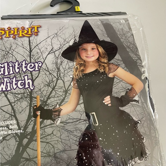 Spirit Halloween Glitter Witch Costume - Picture 2 of 6